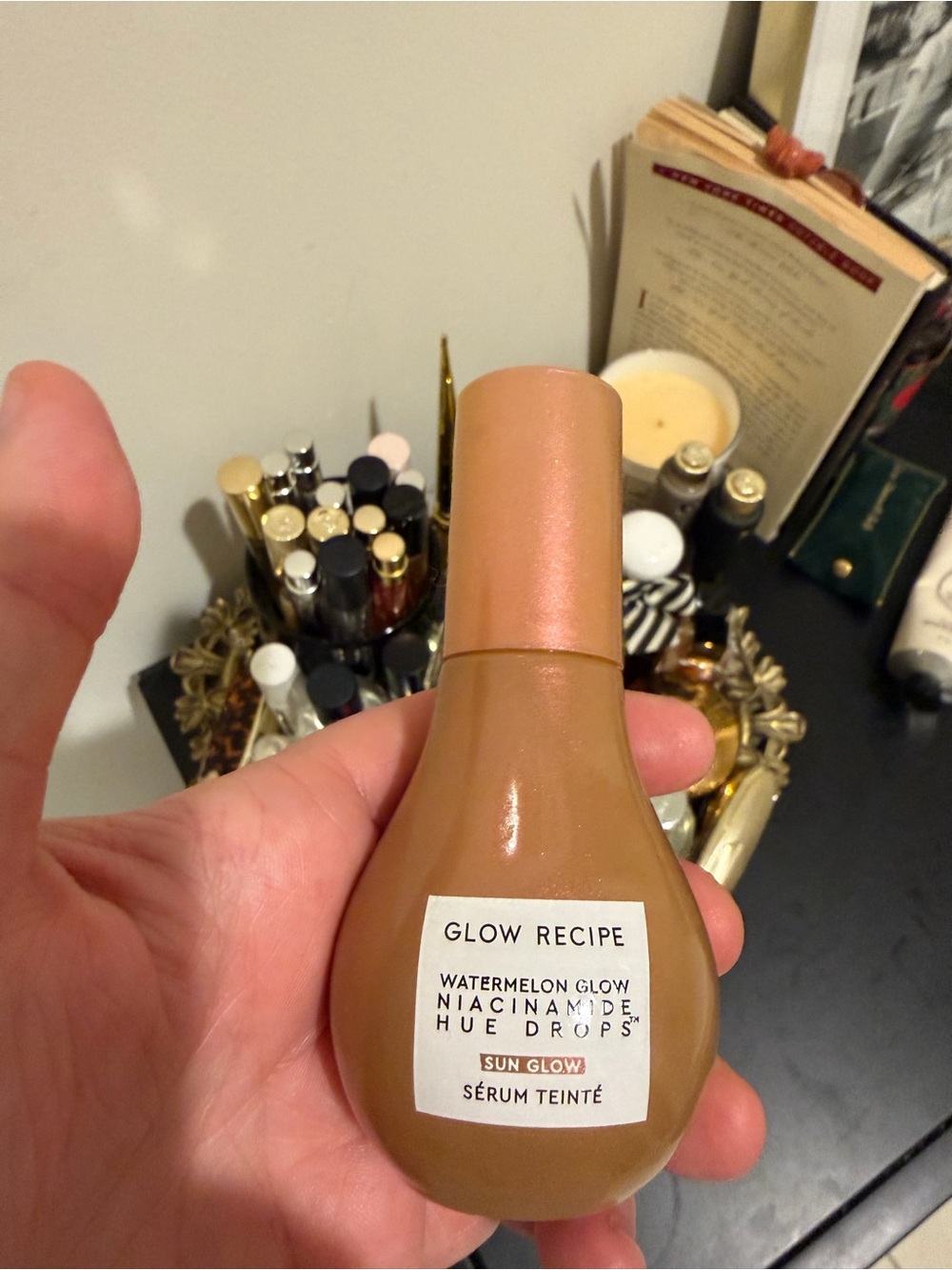 Glow Recipe Sun Glow Liquid Highlighter – Warm Gold Tone